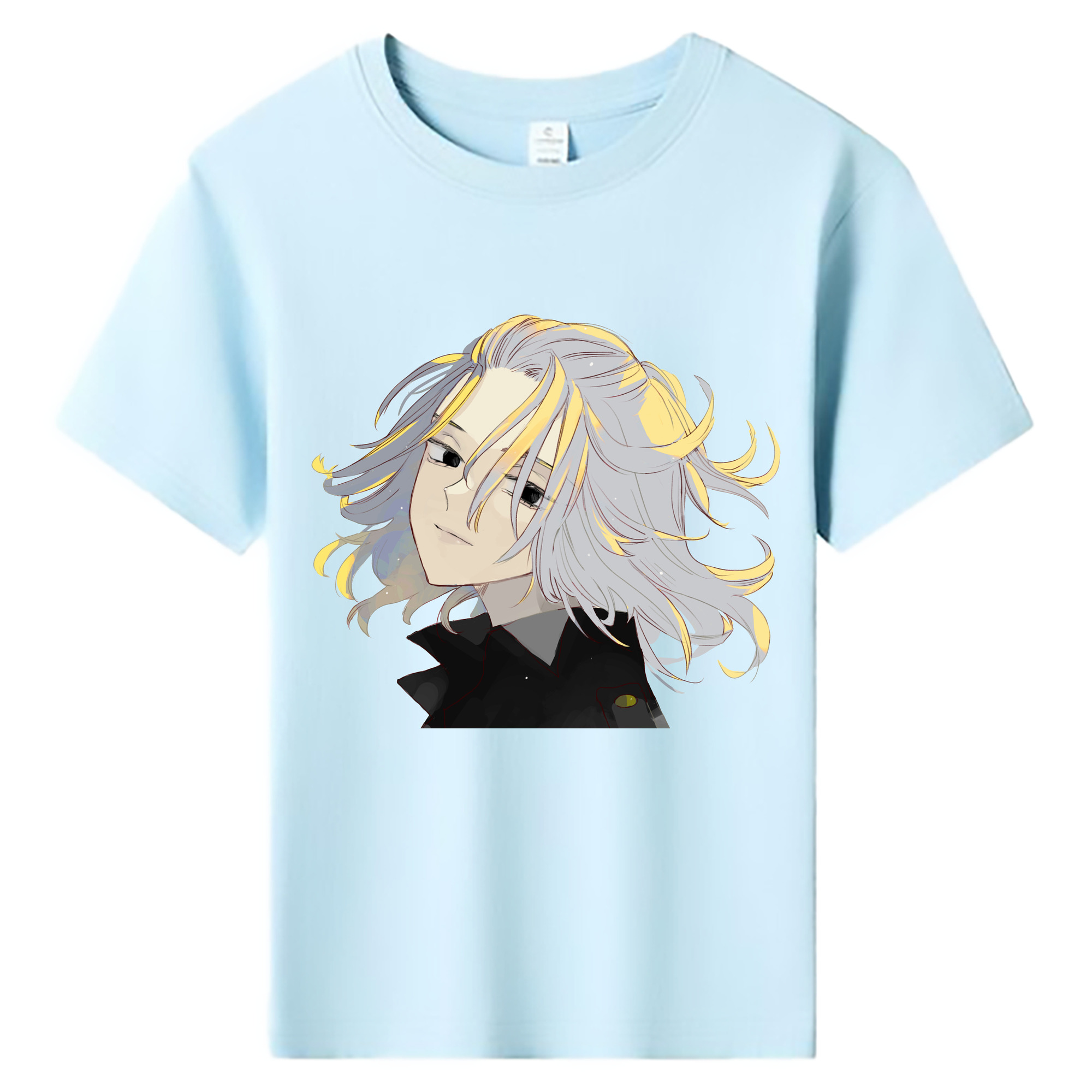 （画像用） 東京リベンジャーズ Tokyo Revengers 綿100％キッズTシャツ（フロントプリント）